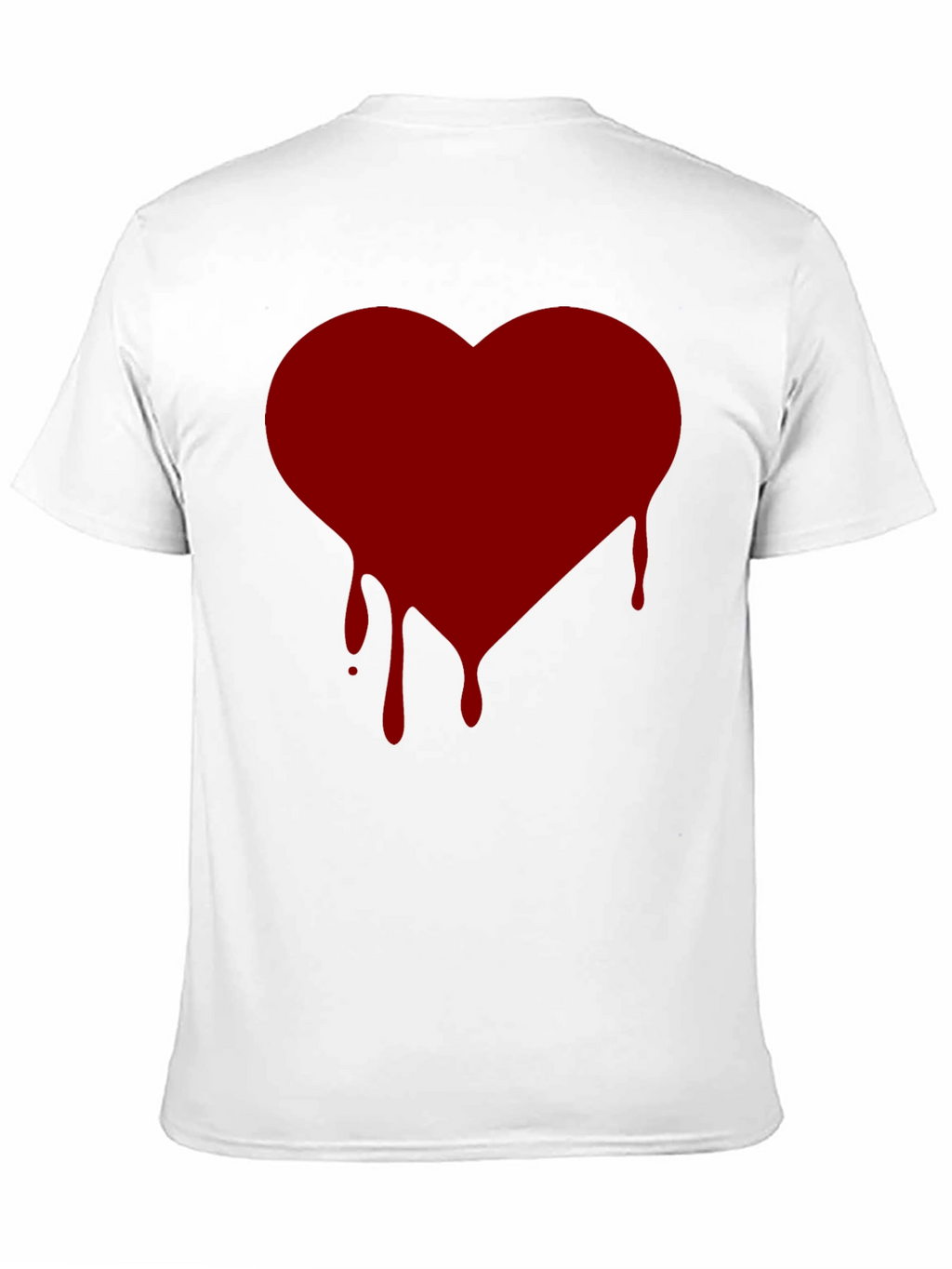 Bleeding Heart Graphic T-Shirt - Black