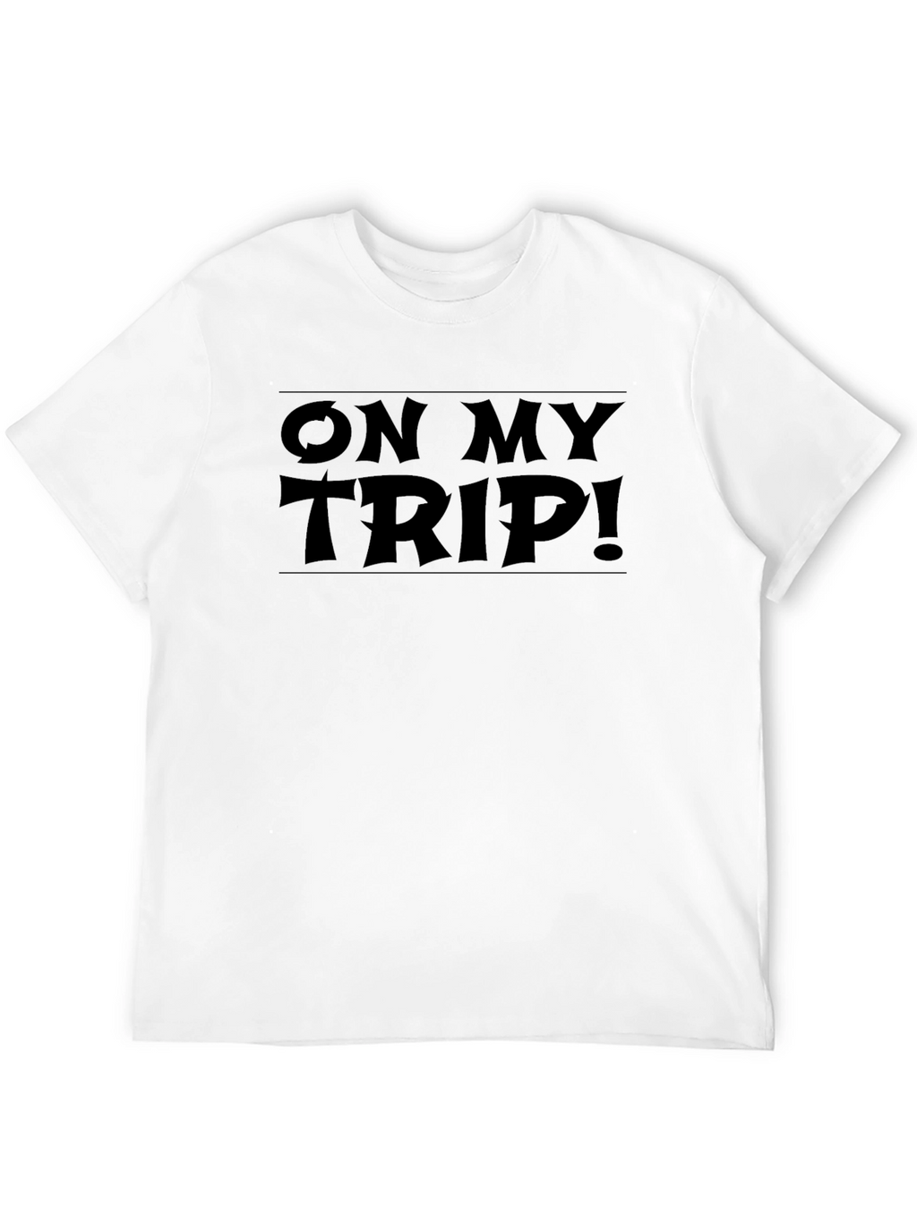 On My Trip! Graphic T-Shirt - Black