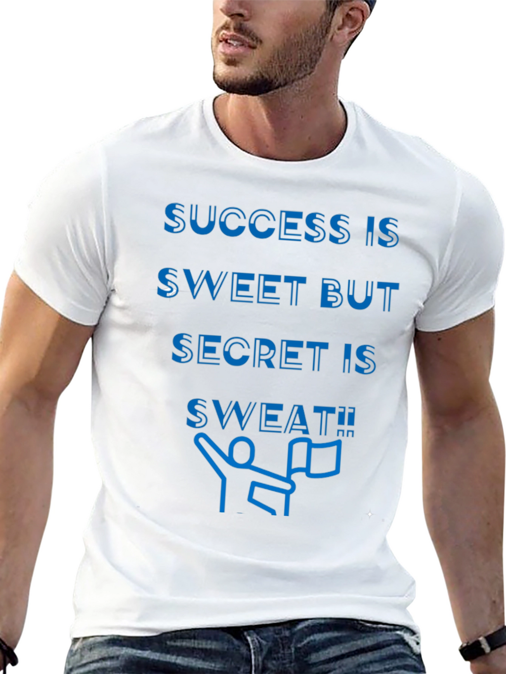 Success is Sweat T-Shirt - Motivational Graphic Tee