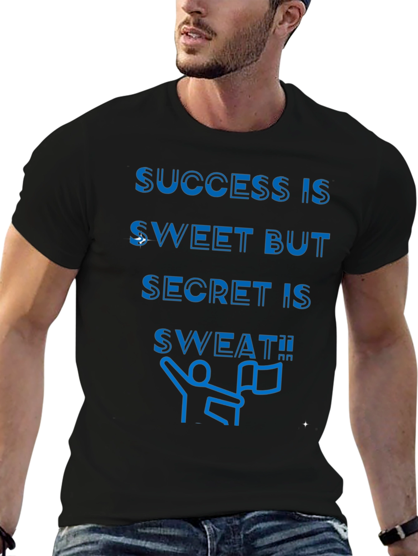 Success is Sweat T-Shirt - Motivational Graphic Tee