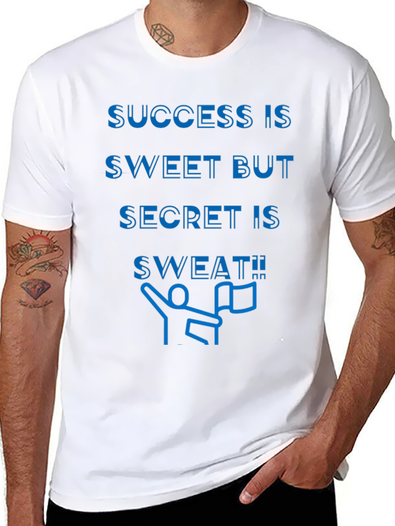 Success is Sweat T-Shirt - Motivational Graphic Tee