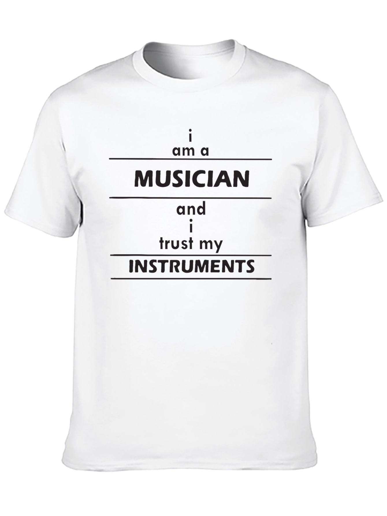 Musician Trust Instruments Black T-Shirt