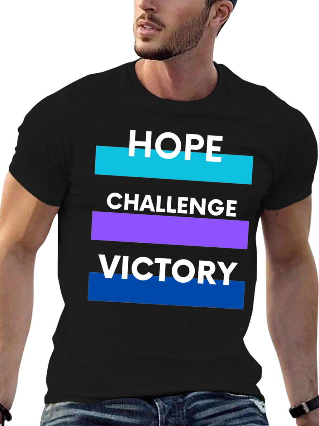 Hope Challenge Victory Graphic Tee