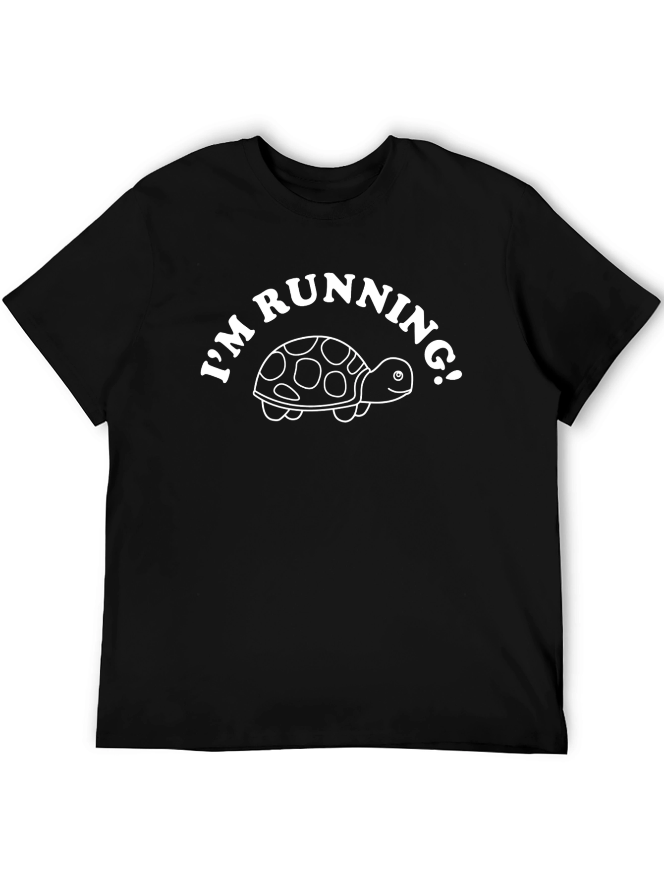 Im Running Turtle Graphic Tee - Funny Unisex T-Shirt