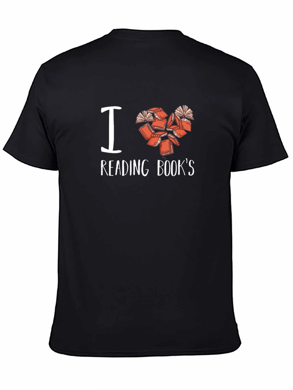 I Love Reading Books Graphic T-Shirt