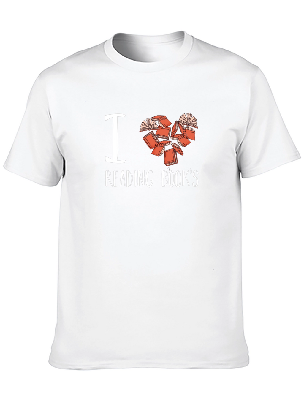 I Love Reading Books Graphic T-Shirt