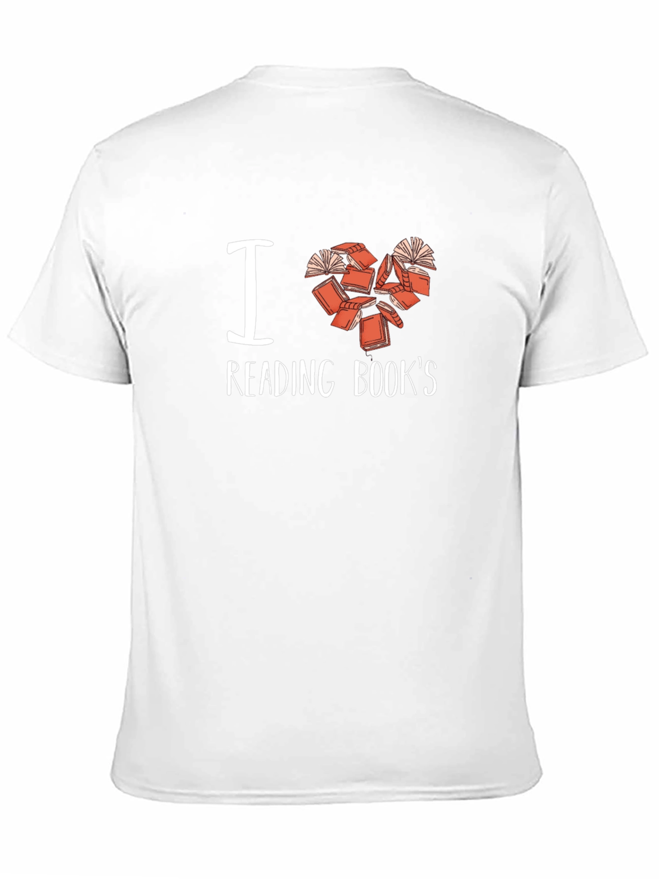 I Love Reading Books Graphic T-Shirt