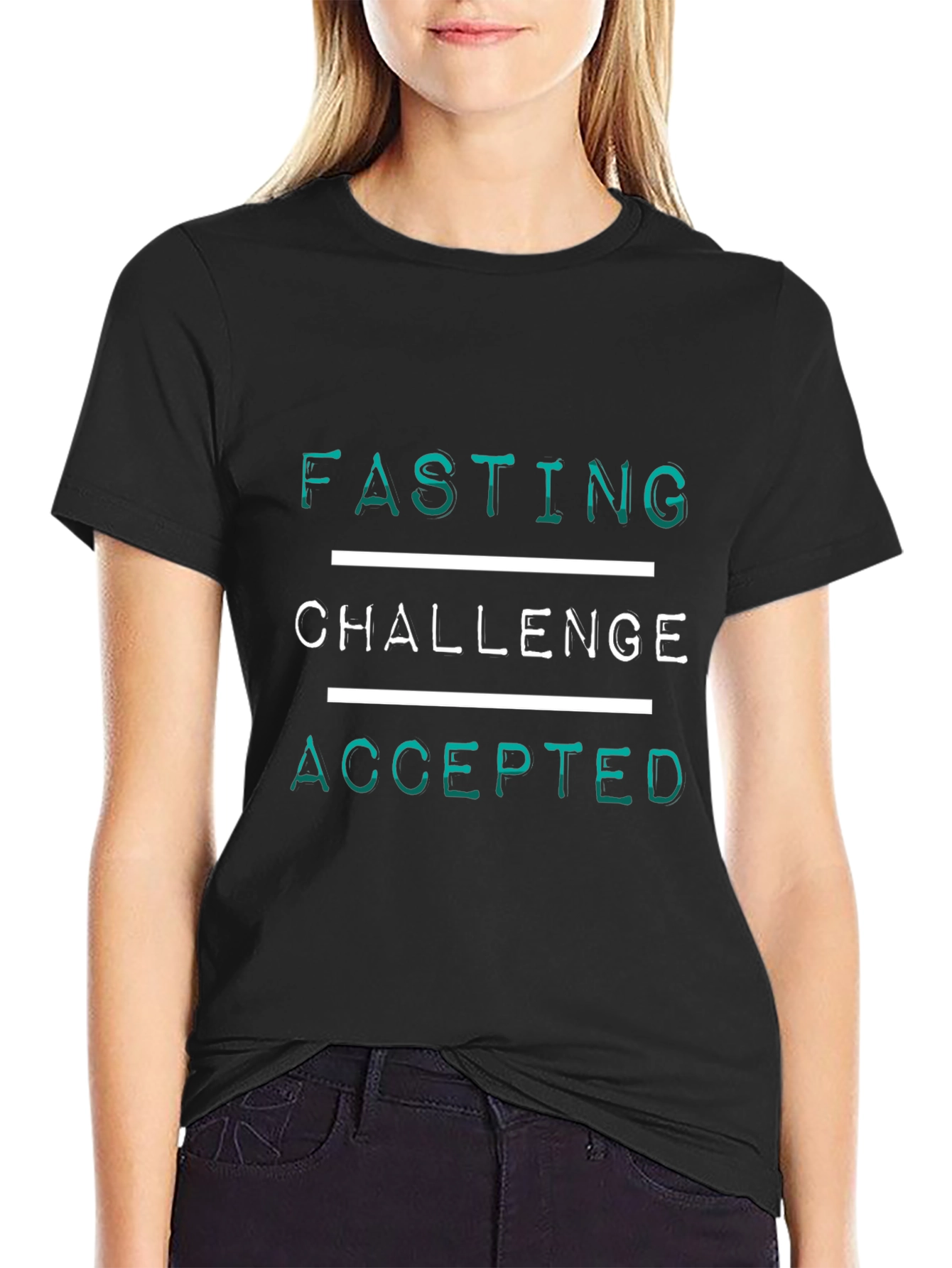 Fasting Challenge Accepted Graphic T-Shirt