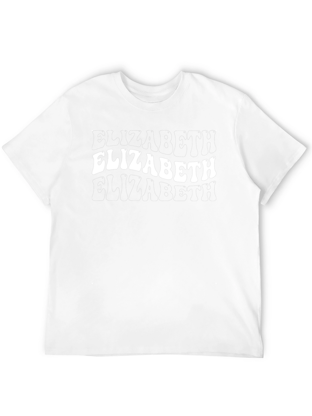Retro Elizabeth Tee - Trendy Name T-Shirt