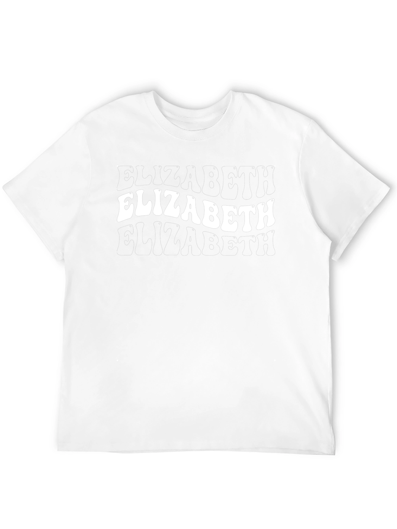 Retro Elizabeth Tee - Trendy Name T-Shirt