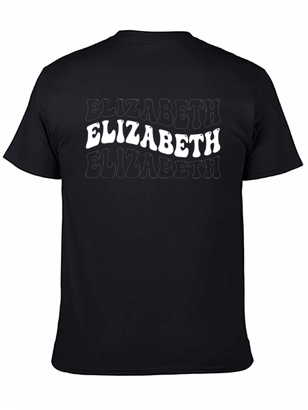 Retro Elizabeth Tee - Trendy Name T-Shirt