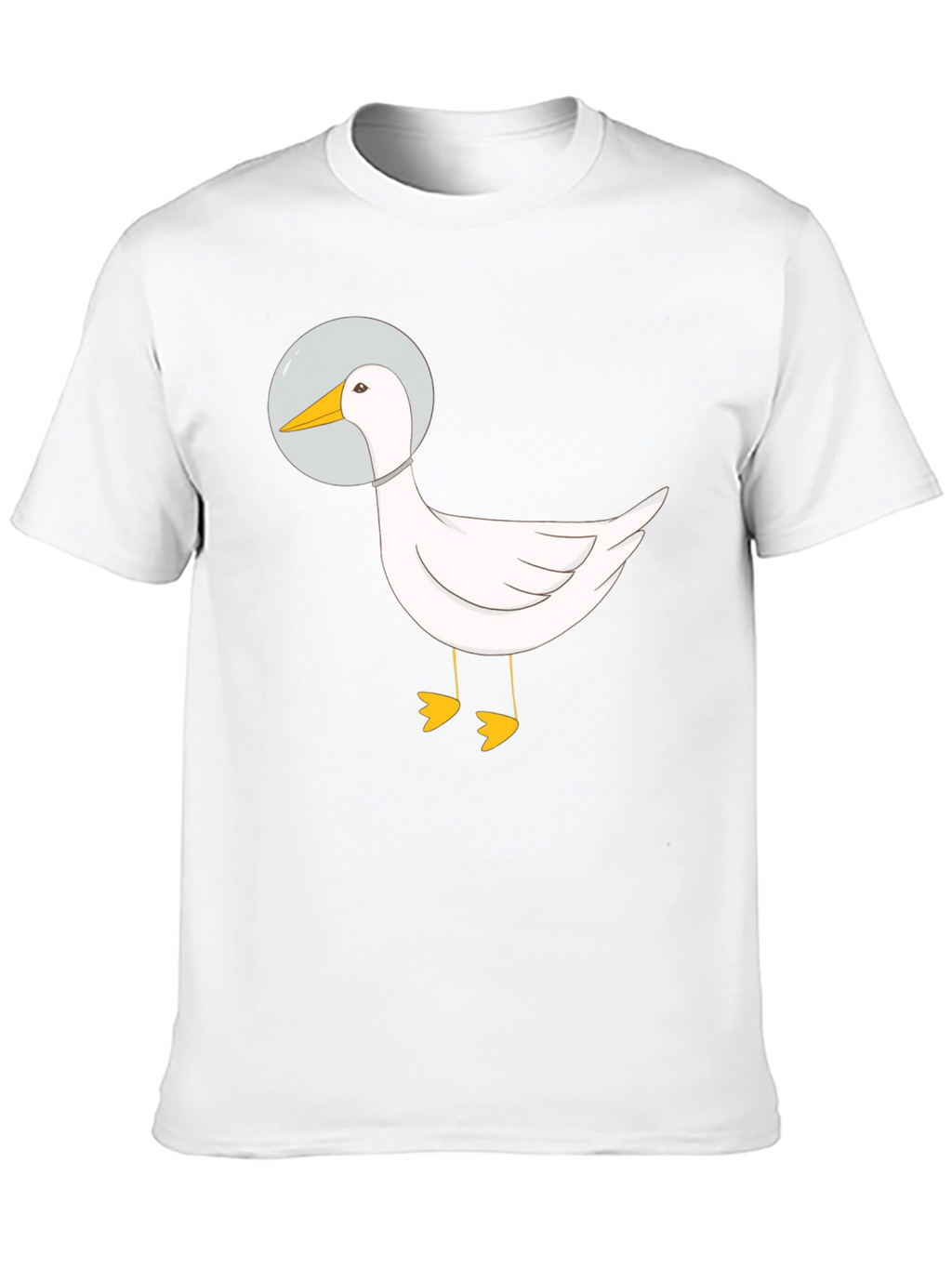 Astronaut Duck Graphic T-Shirt