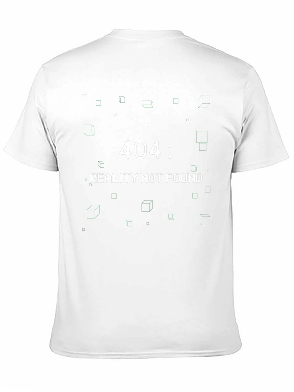 404 Reality Not Found Black T-Shirt