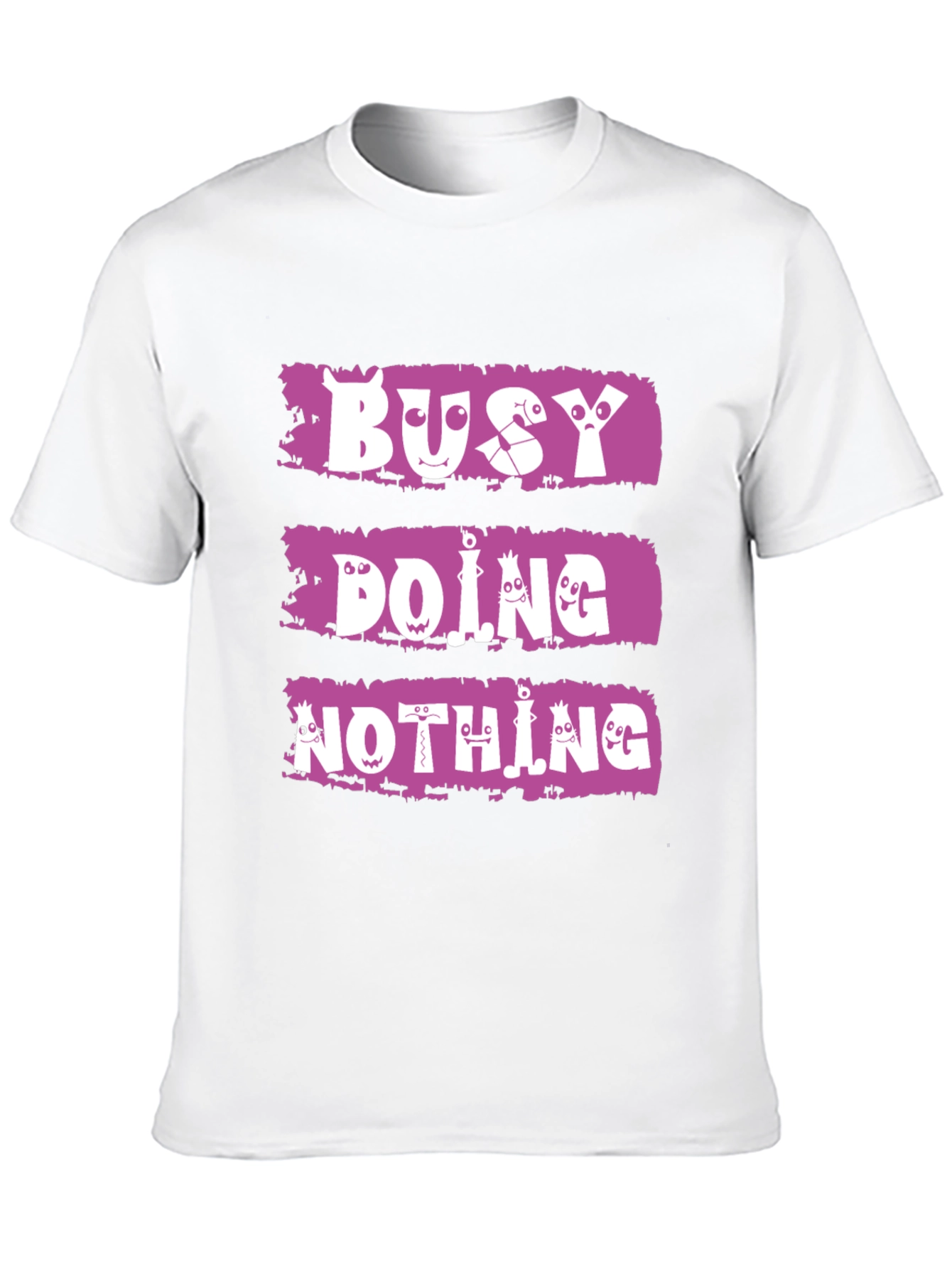 Busy Doing Nothing T-Shirt - Funny Graphic Tee