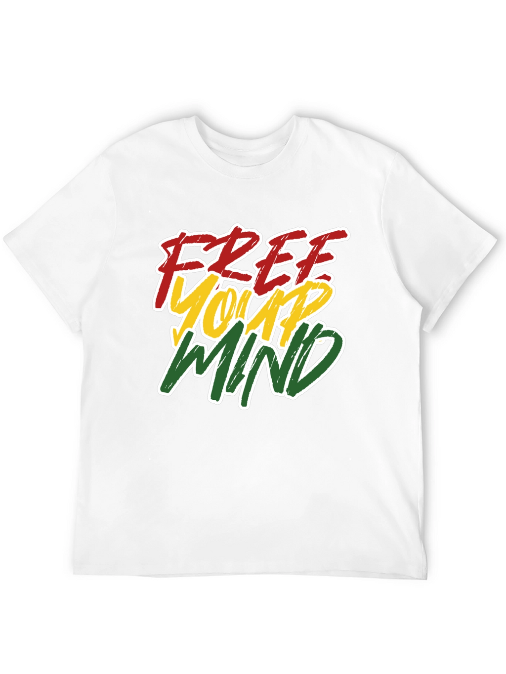 Free Your Mind Black Graphic Tee