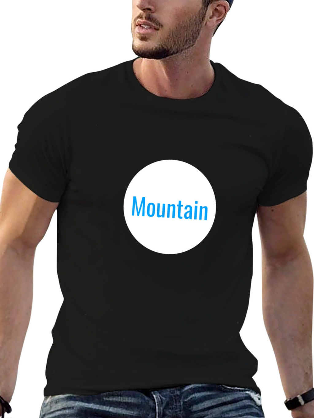 Mountain Graphic Tee - Classic Black T-Shirt