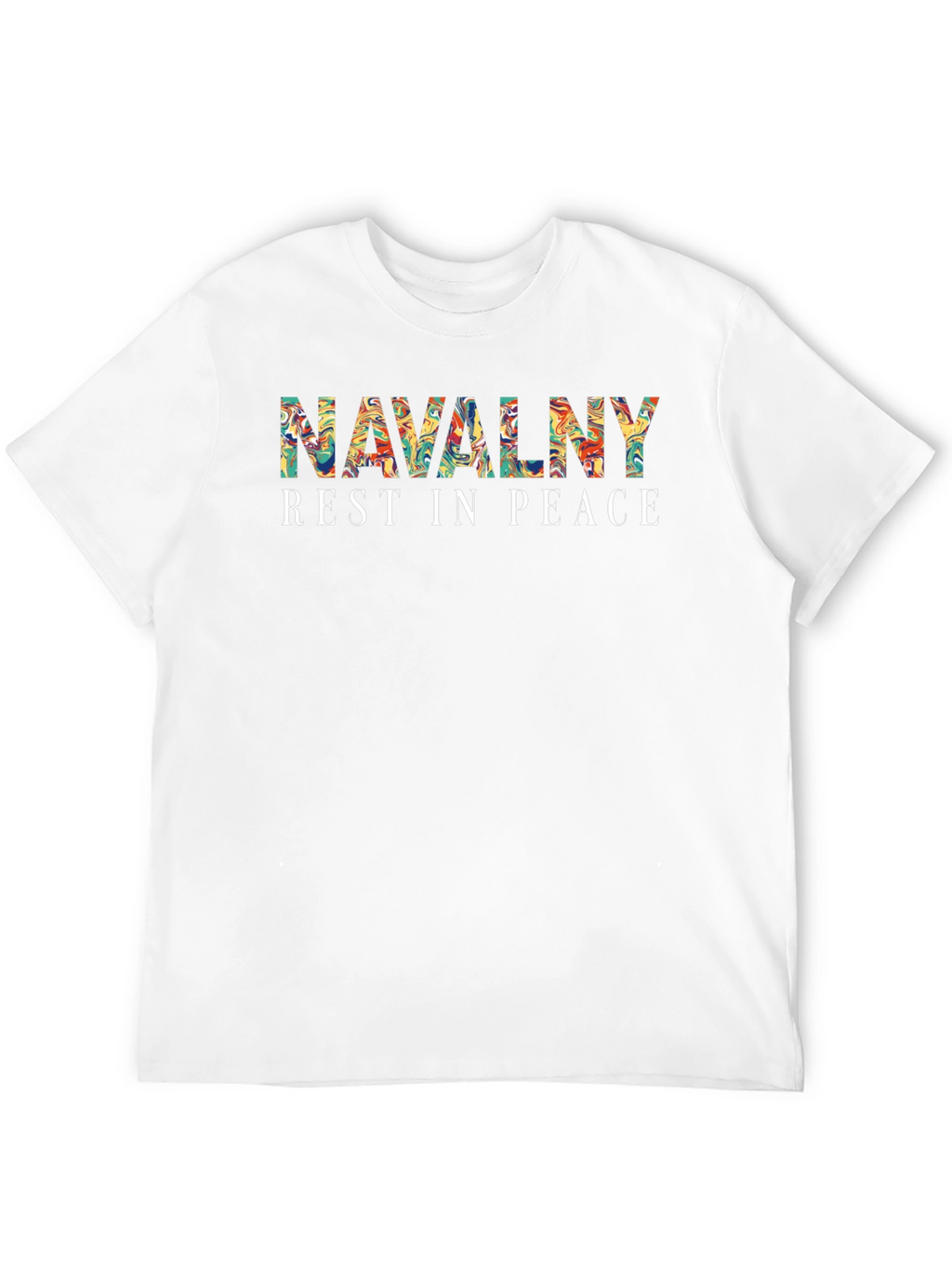 Navalny Rest In Peace Graphic T-Shirt