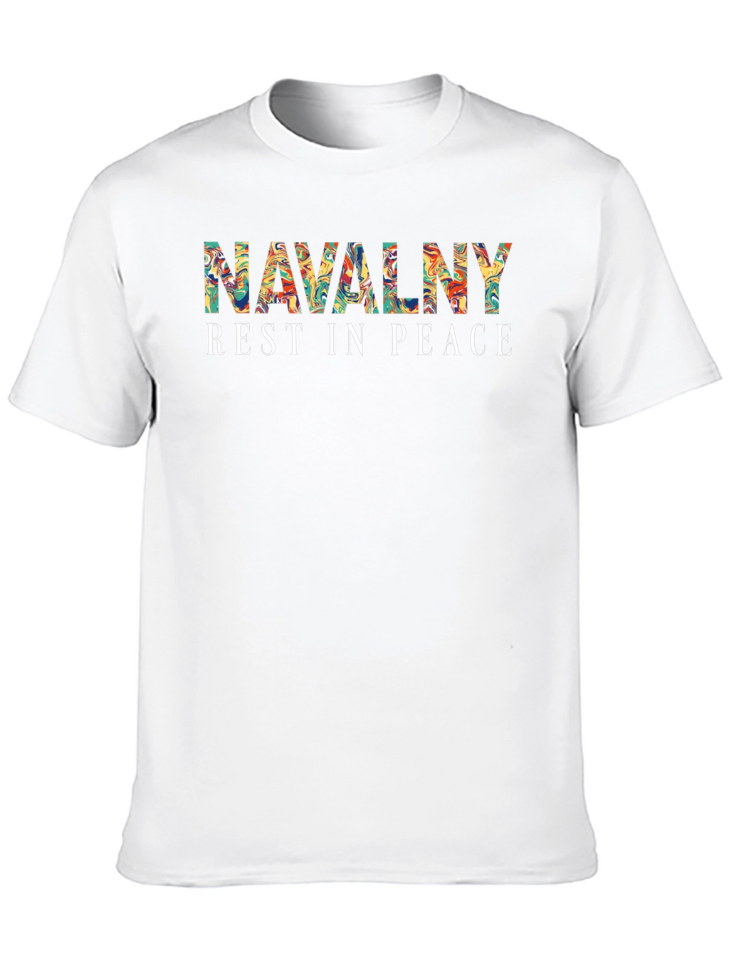 Navalny Rest In Peace Graphic T-Shirt