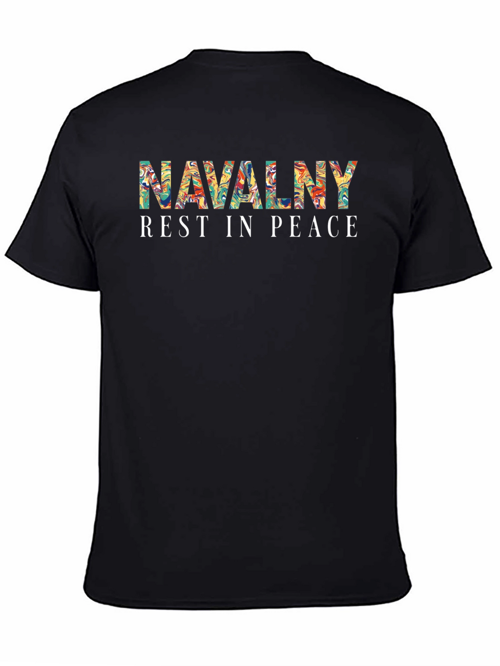 Navalny Rest In Peace Graphic T-Shirt