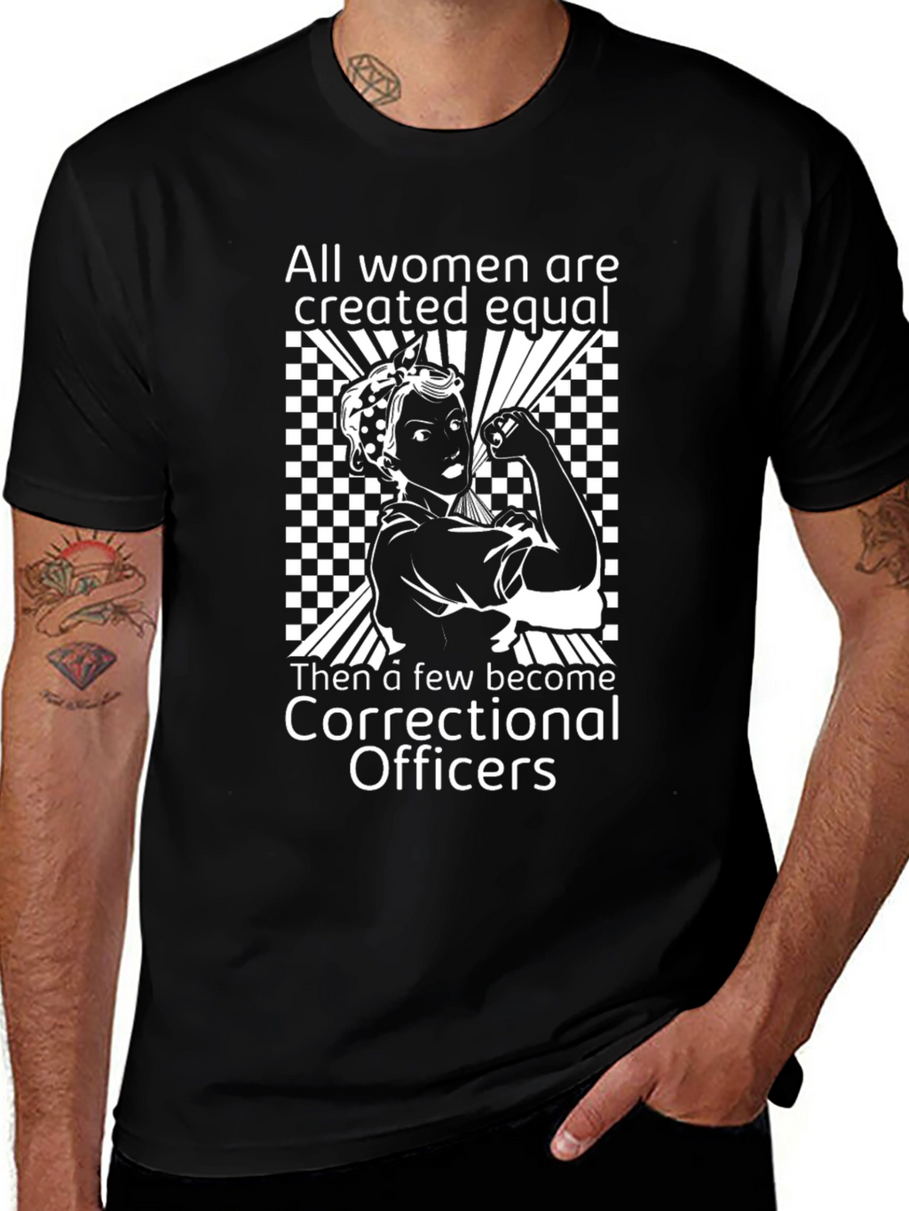 All Women Correctional Officer T-Shirt