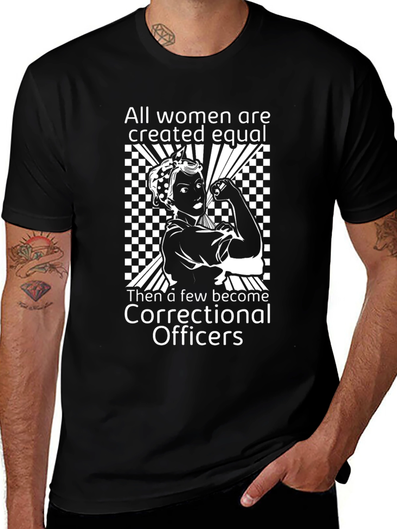 All Women Correctional Officer T-Shirt