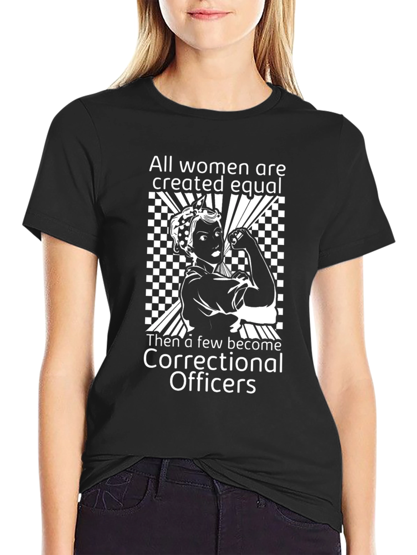 All Women Correctional Officer T-Shirt