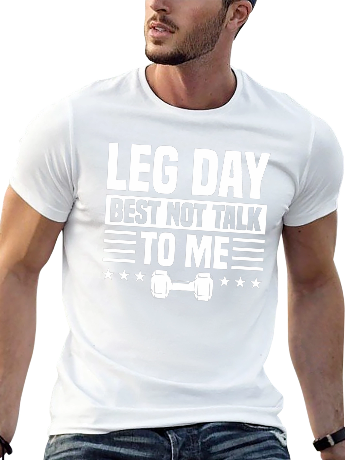 Leg Day T-Shirt - Workout Gym Apparel