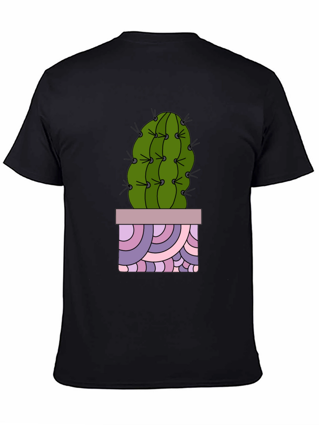 Cactus T-Shirt - Unique Potted Design