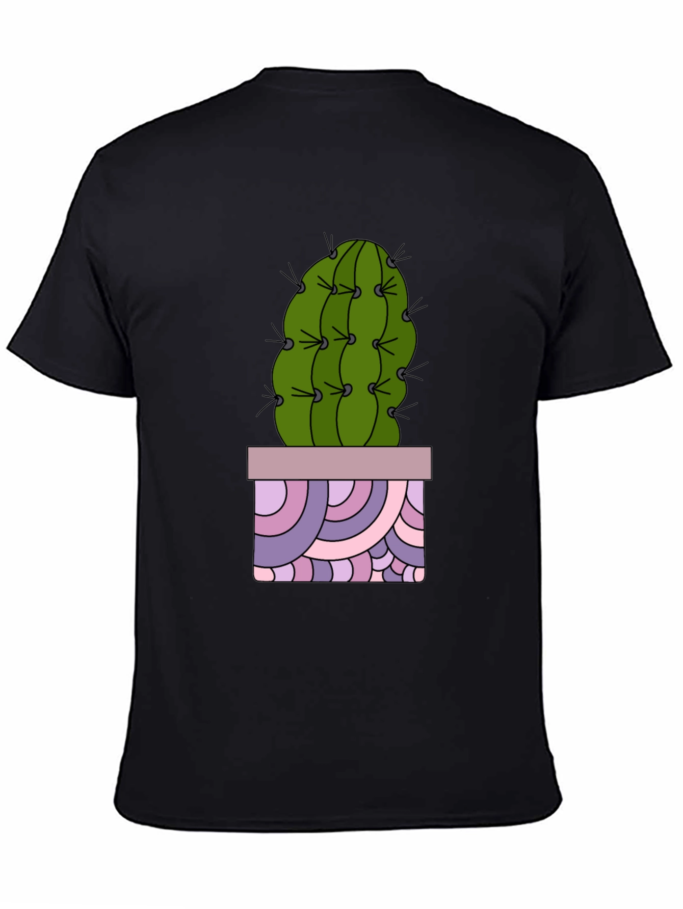 Cactus T-Shirt - Unique Potted Design
