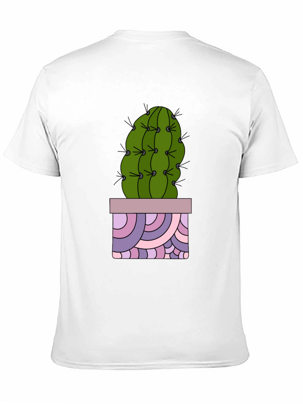 Cactus T-Shirt - Unique Potted Design