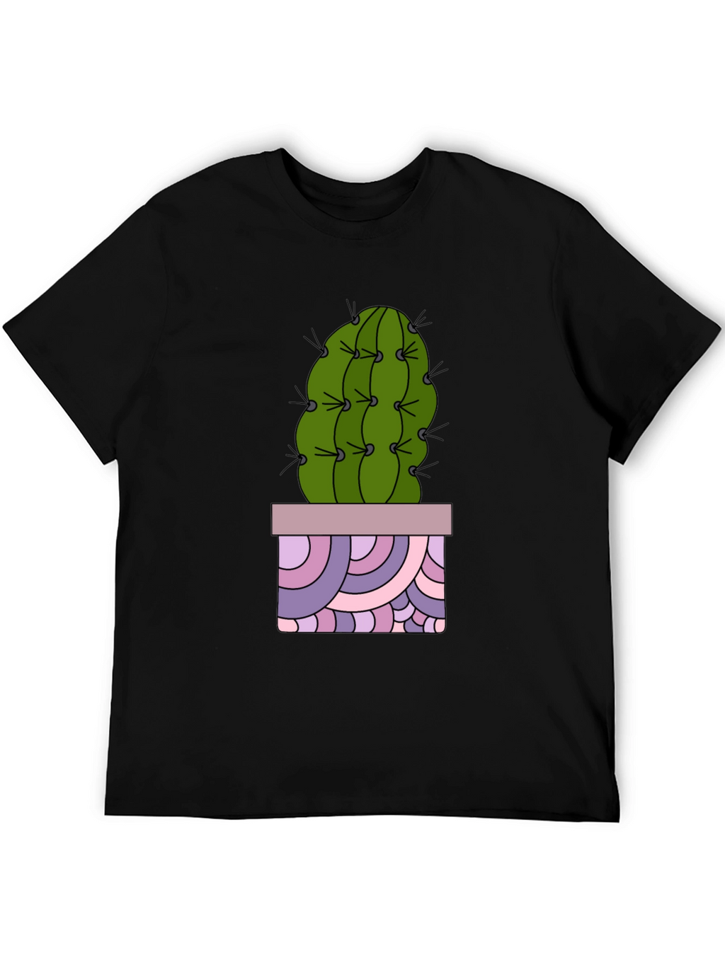 Cactus T-Shirt - Unique Potted Design