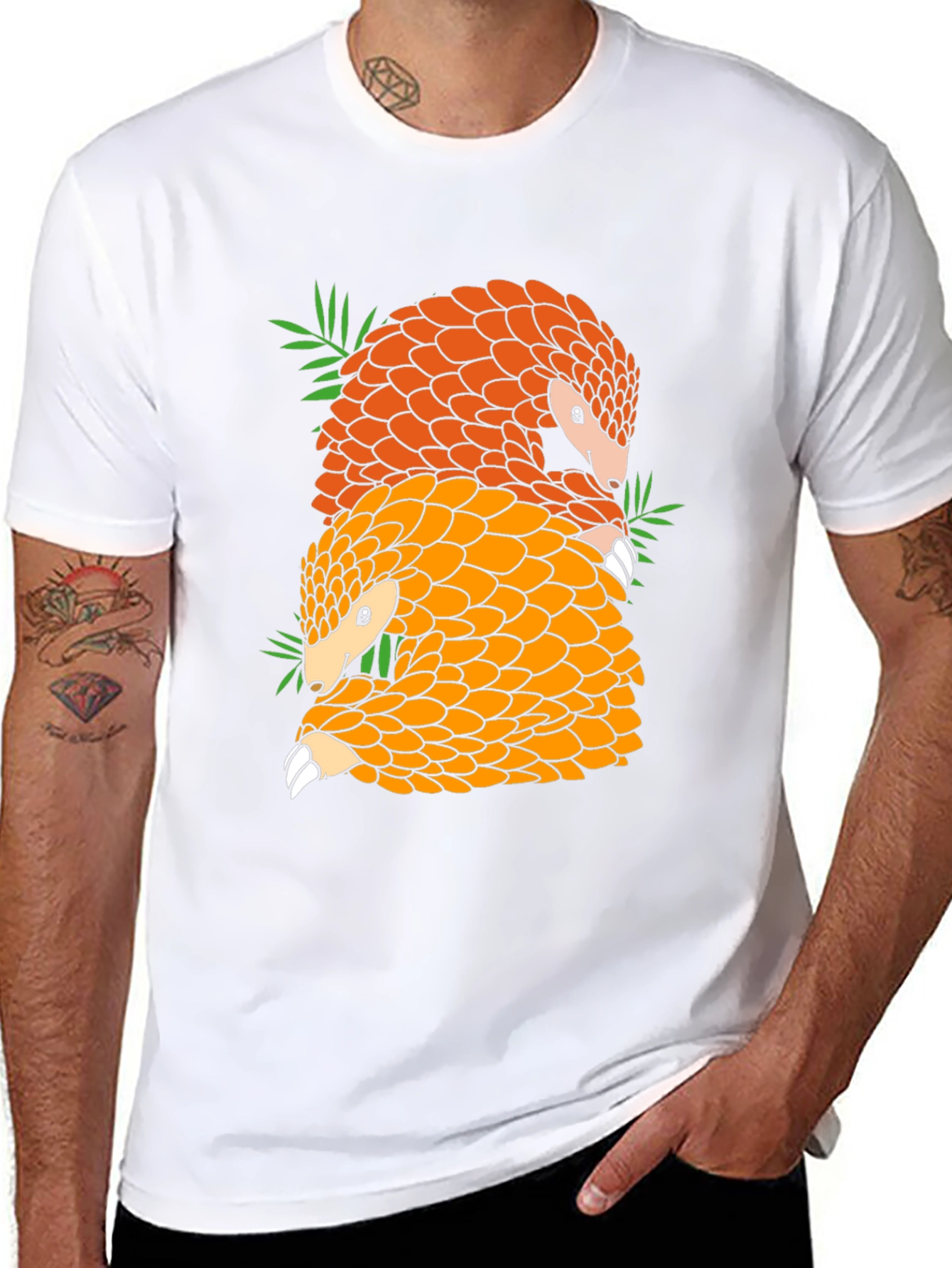 Pangolin Graphic T-Shirt - Conservation Tee