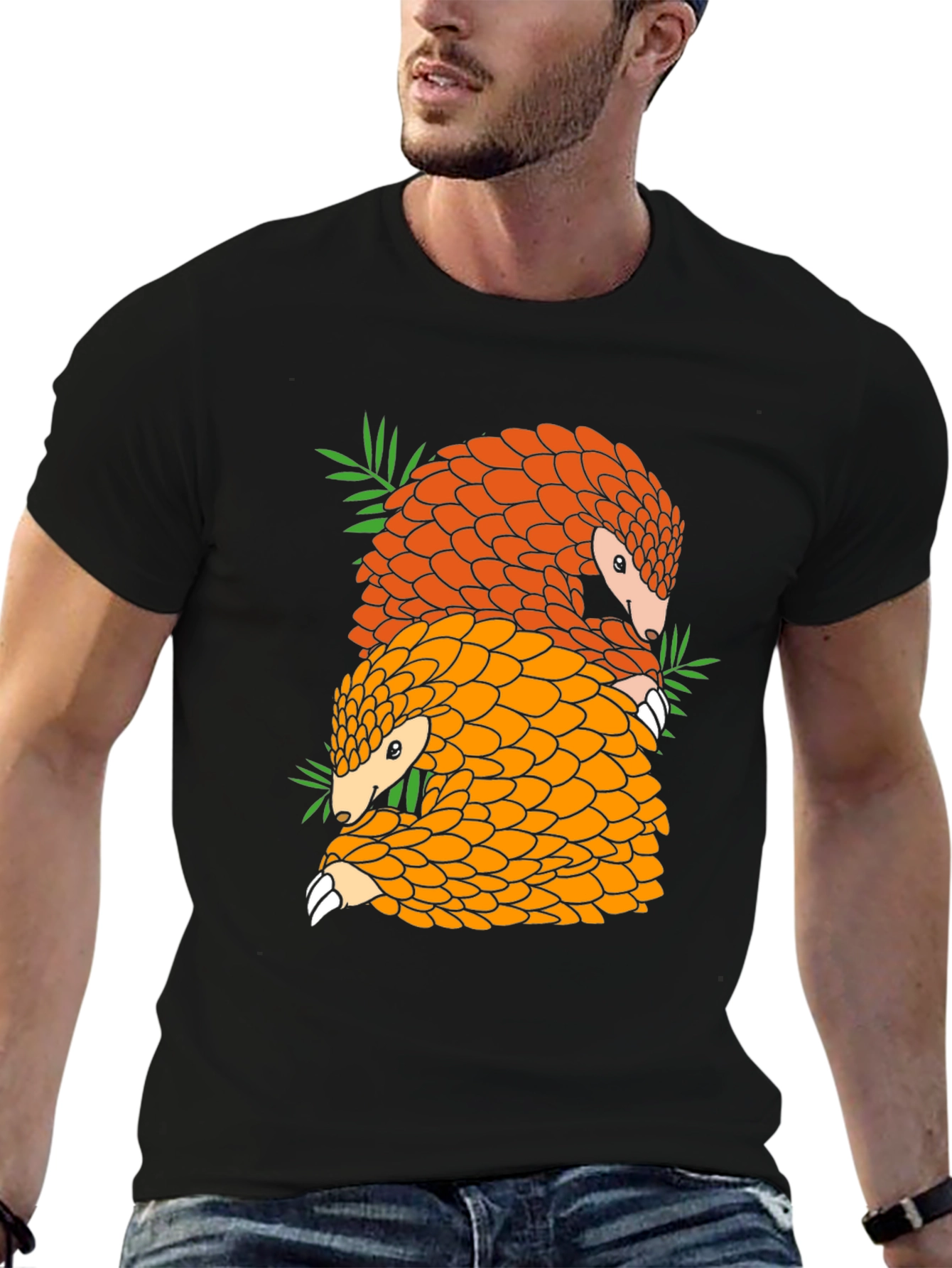 Pangolin Graphic T-Shirt - Conservation Tee