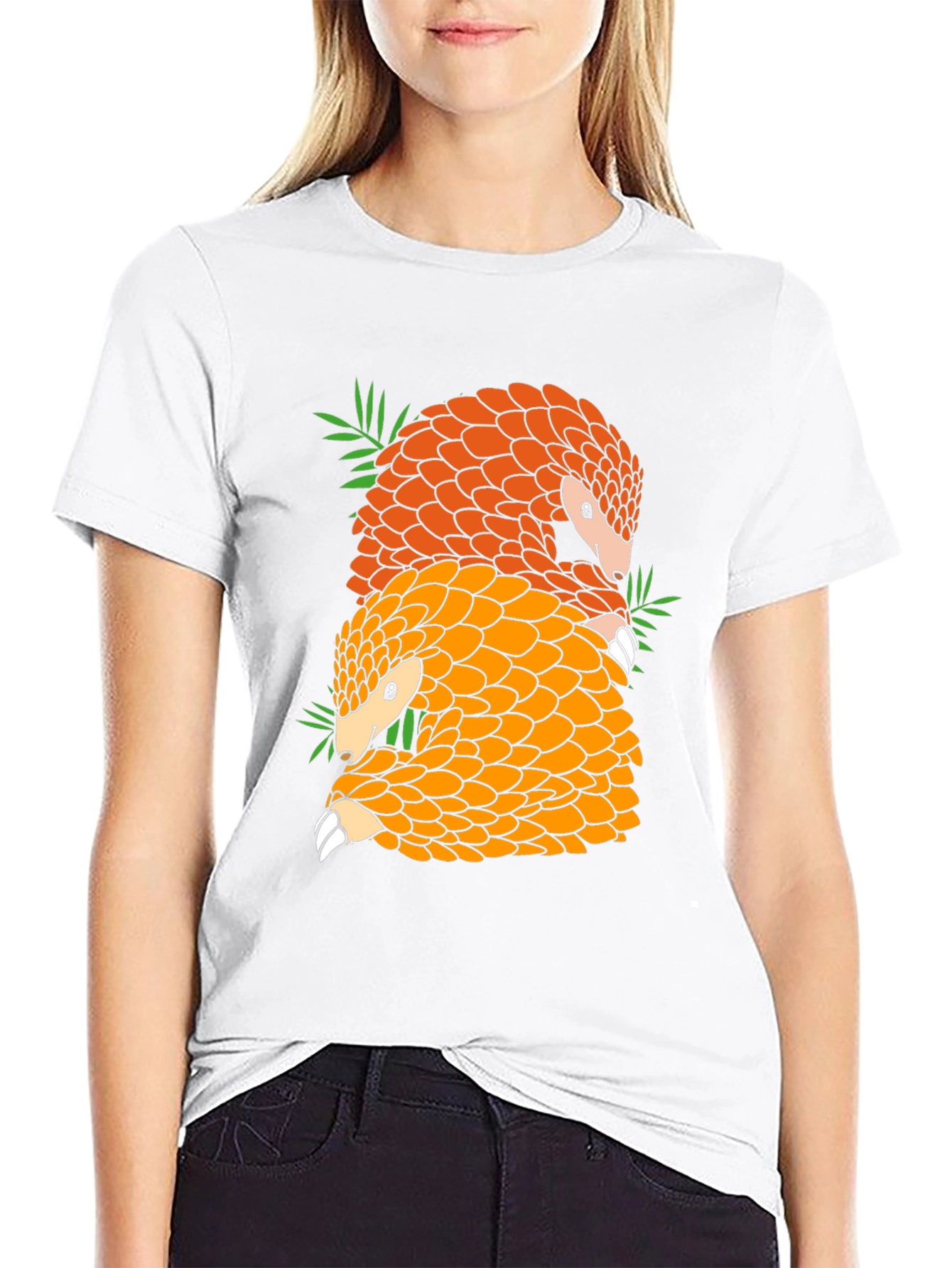 Pangolin Graphic T-Shirt - Conservation Tee