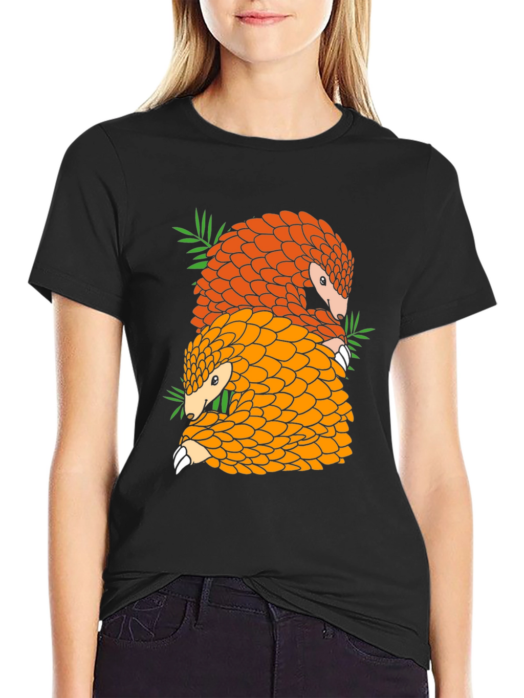 Pangolin Graphic T-Shirt - Conservation Tee