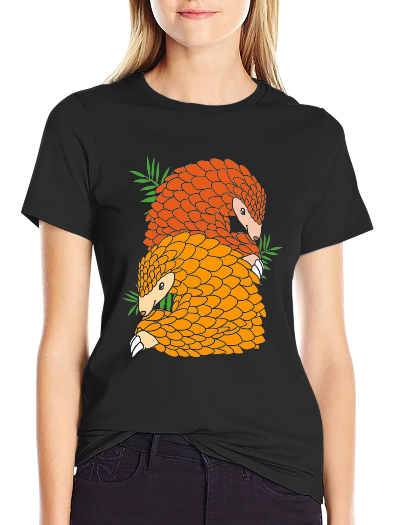 Pangolin Graphic T-Shirt - Conservation Tee