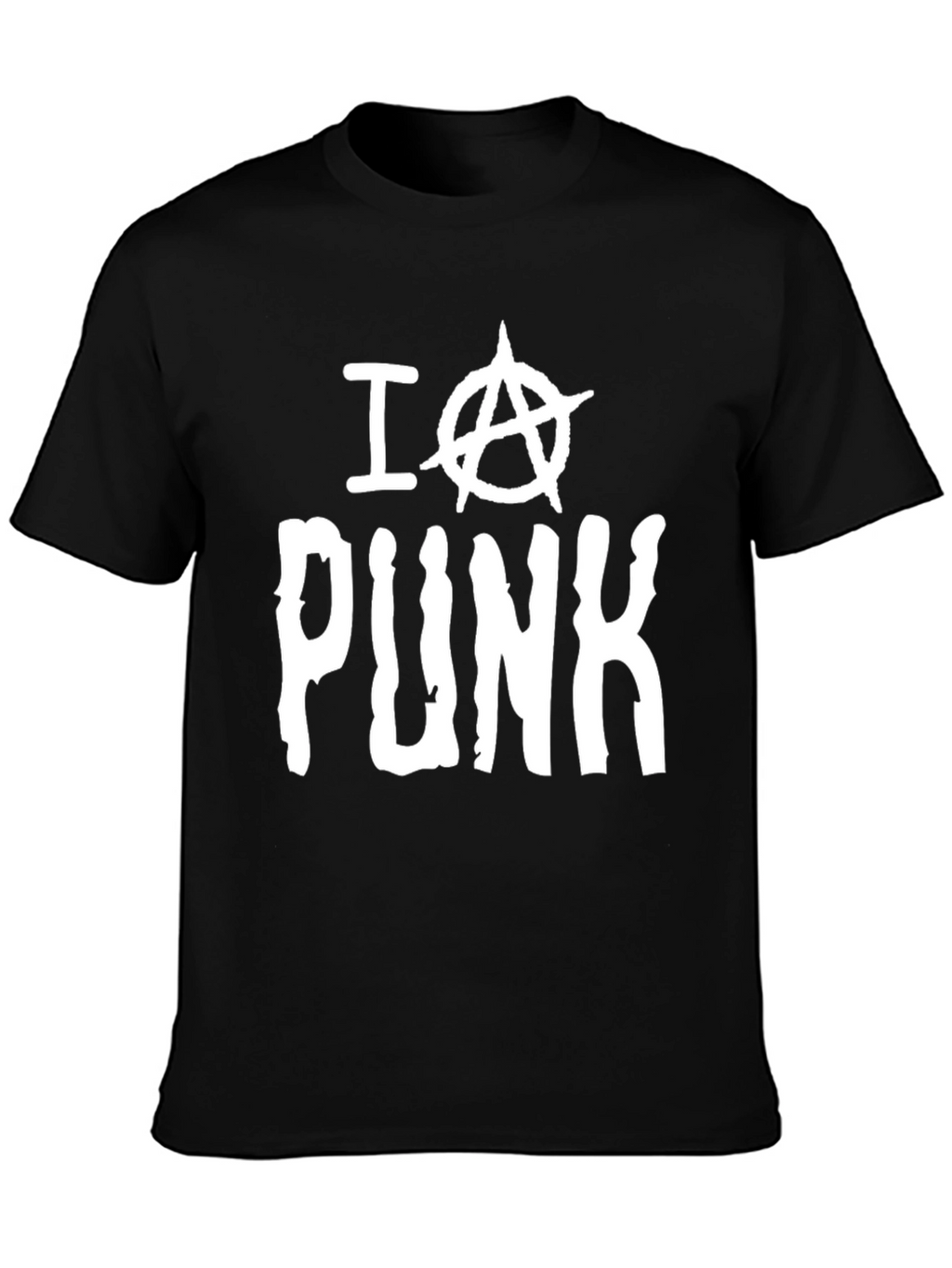 I Anarchy Symbol Punk T-Shirt - Classic Black Tee