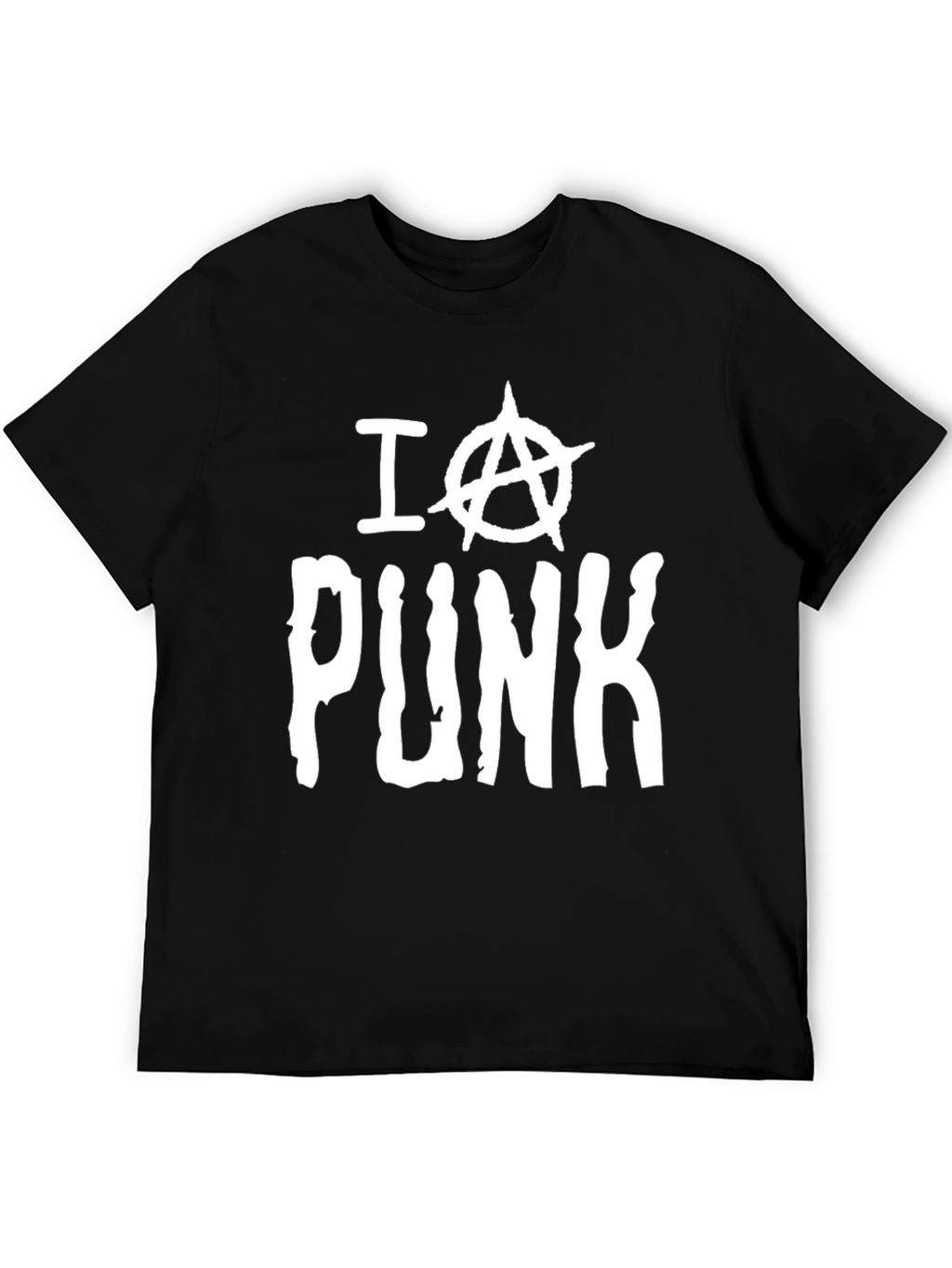 I Anarchy Symbol Punk T-Shirt - Classic Black Tee