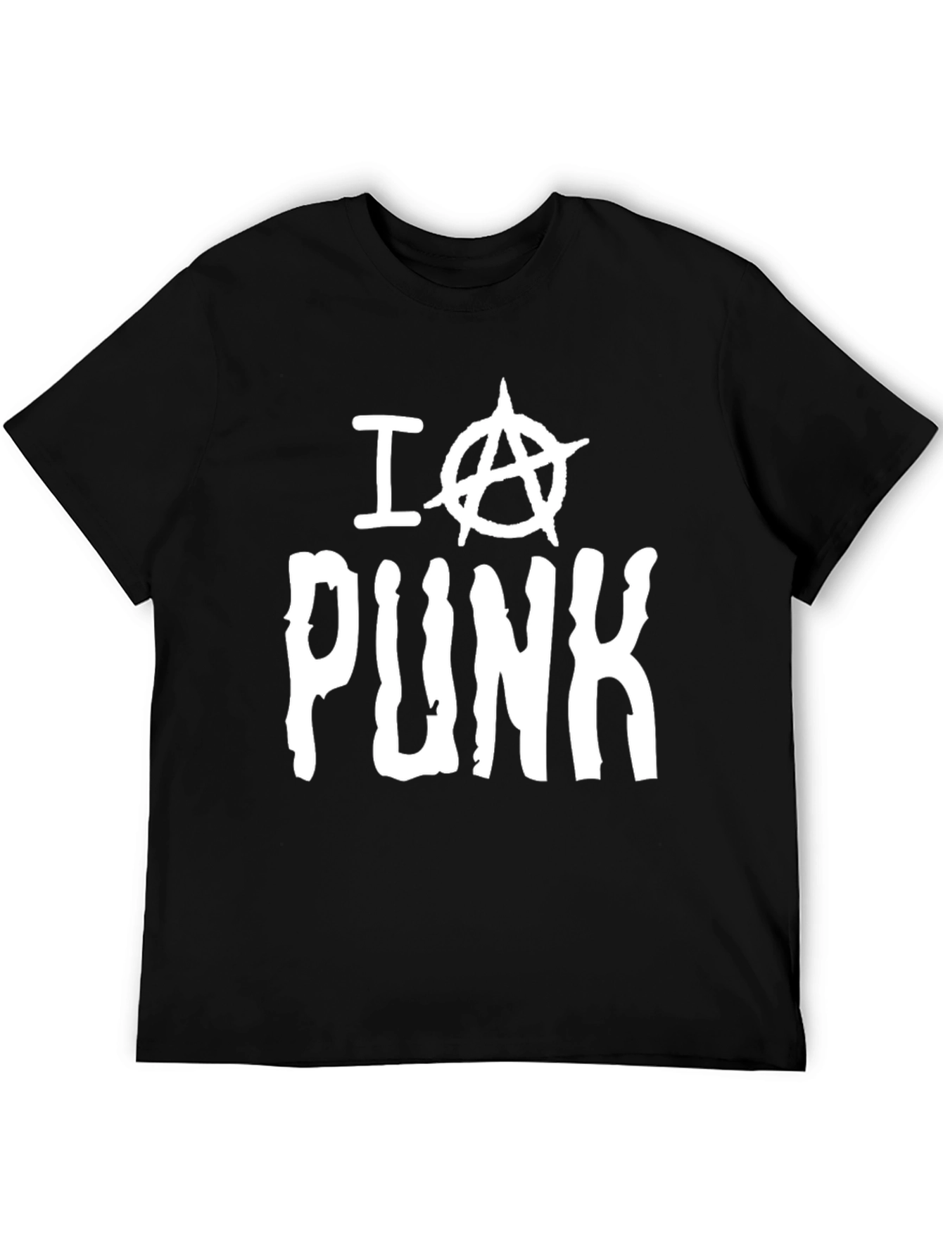 I Anarchy Symbol Punk T-Shirt - Classic Black Tee