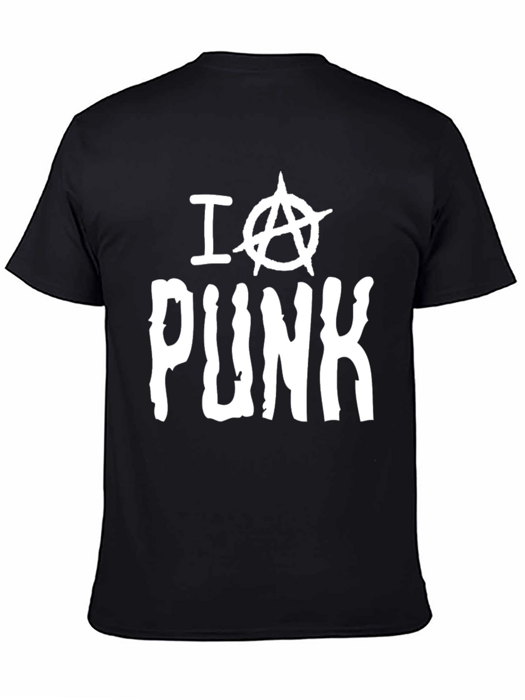 I Anarchy Symbol Punk T-Shirt - Classic Black Tee