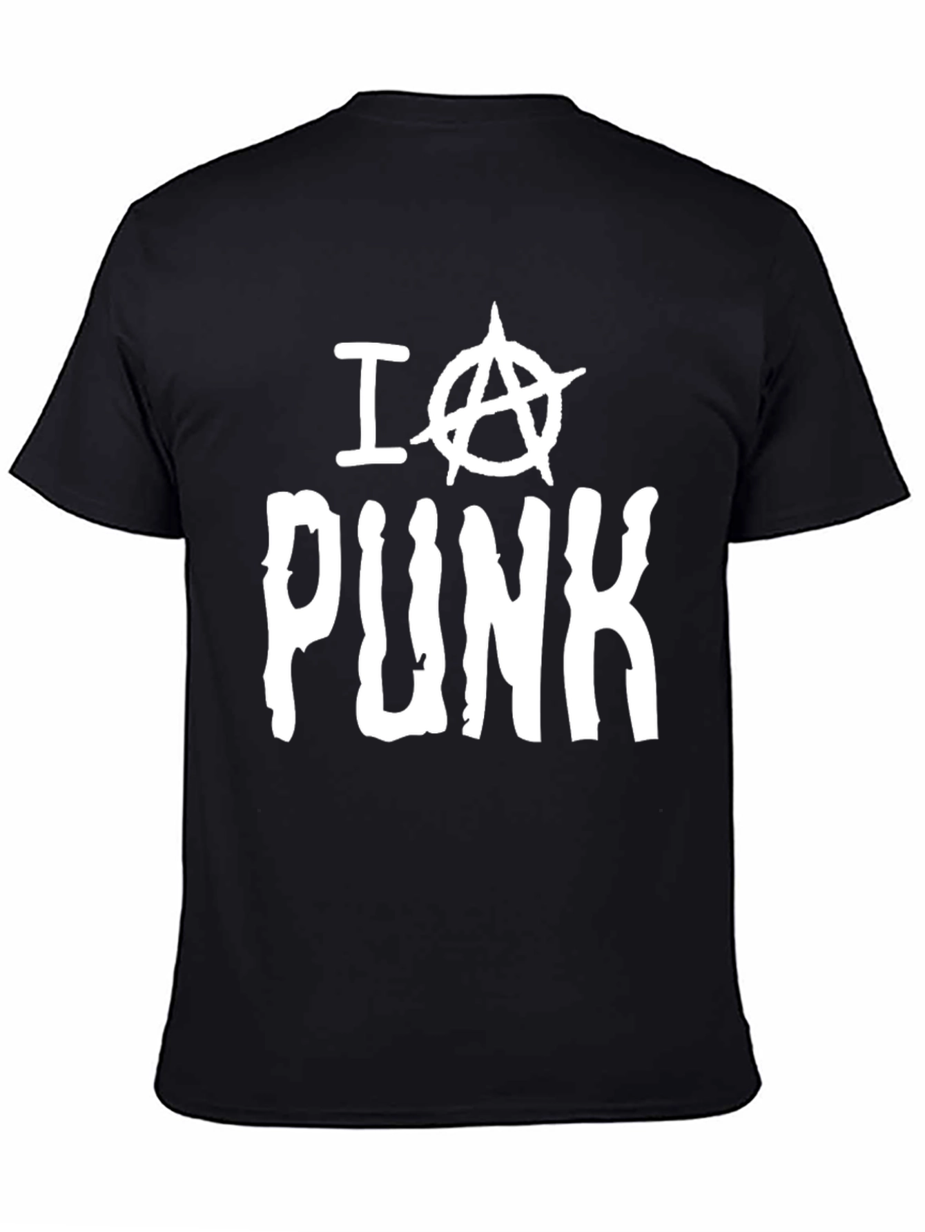 I Anarchy Symbol Punk T-Shirt - Classic Black Tee