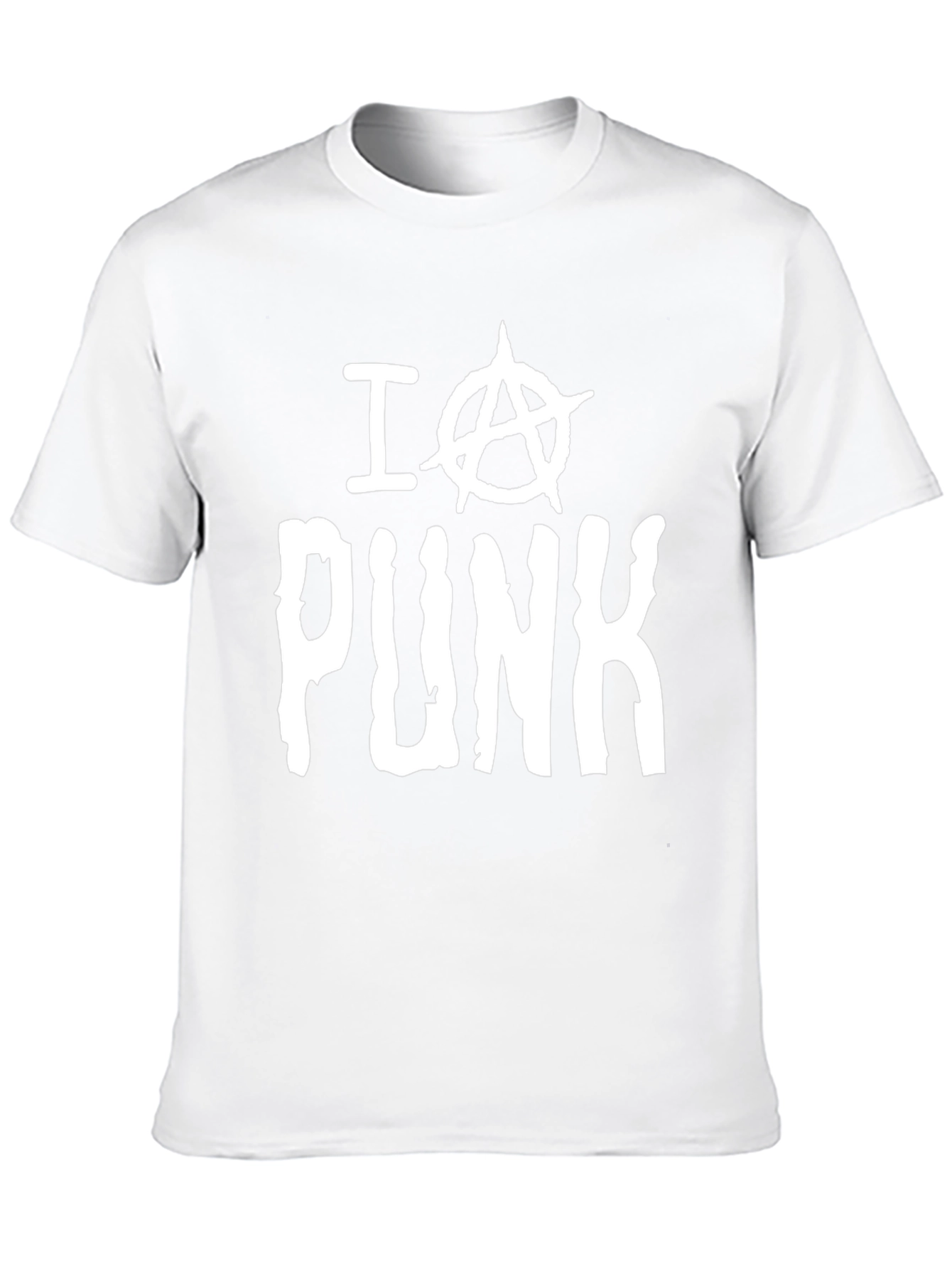 I Anarchy Symbol Punk T-Shirt - Classic Black Tee