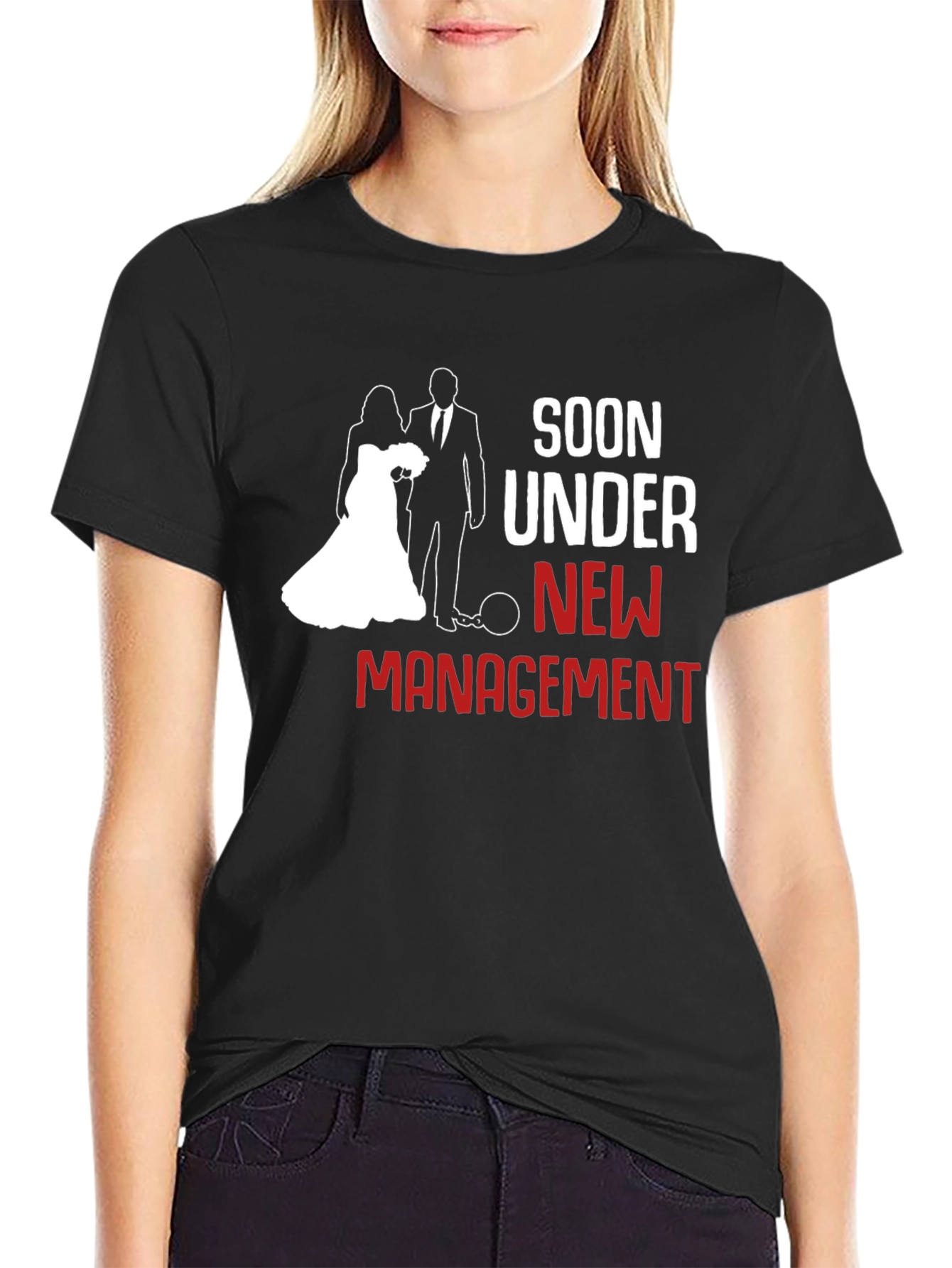 Soon Under New Management T-Shirt Funny Groom