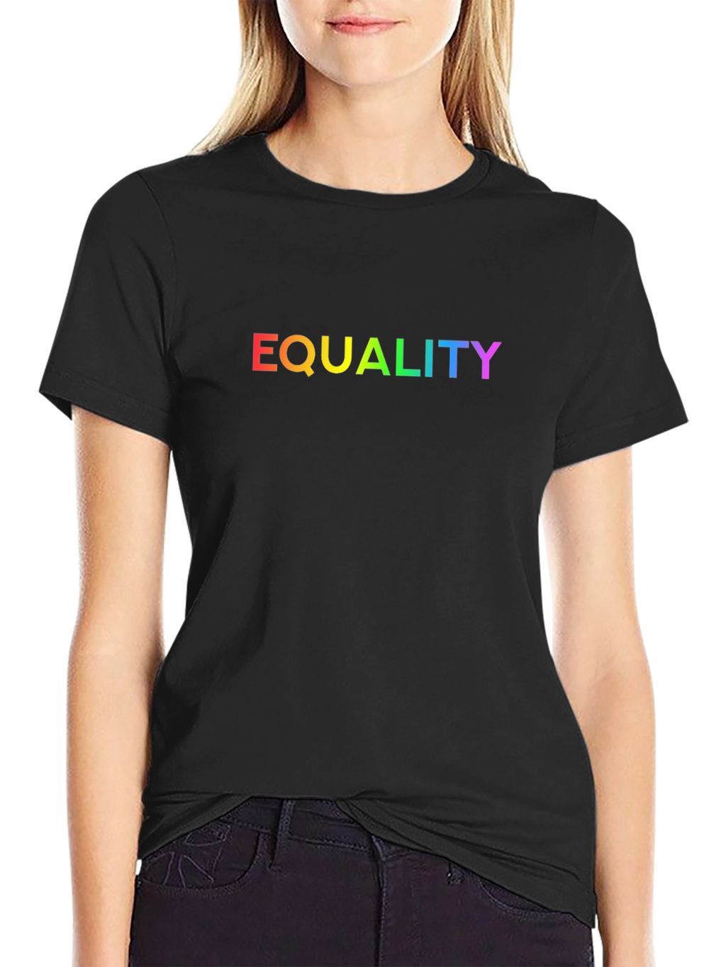 Equality Rainbow Graphic T-Shirt