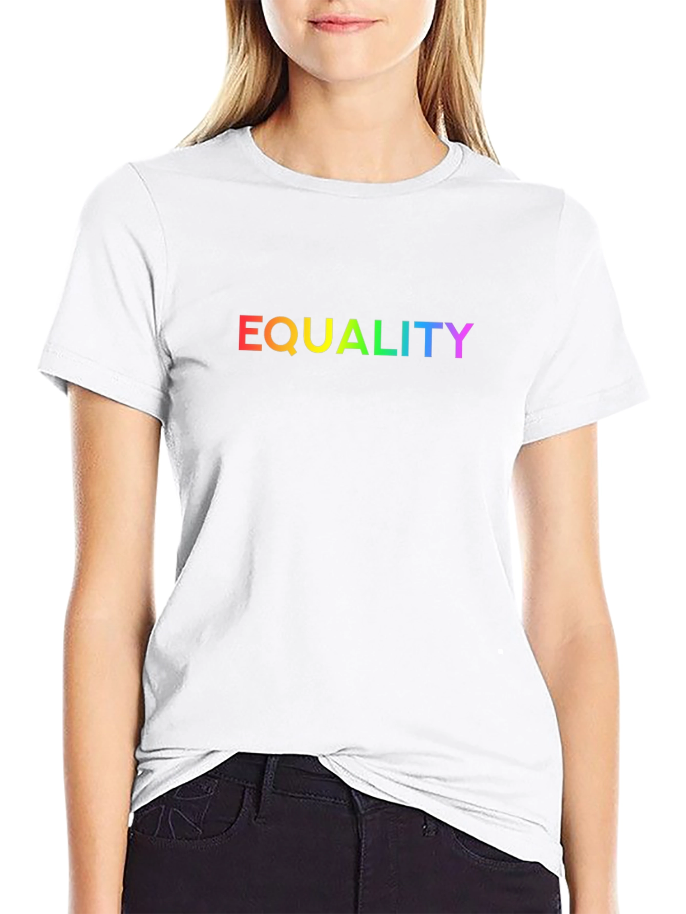 Equality Rainbow Graphic T-Shirt