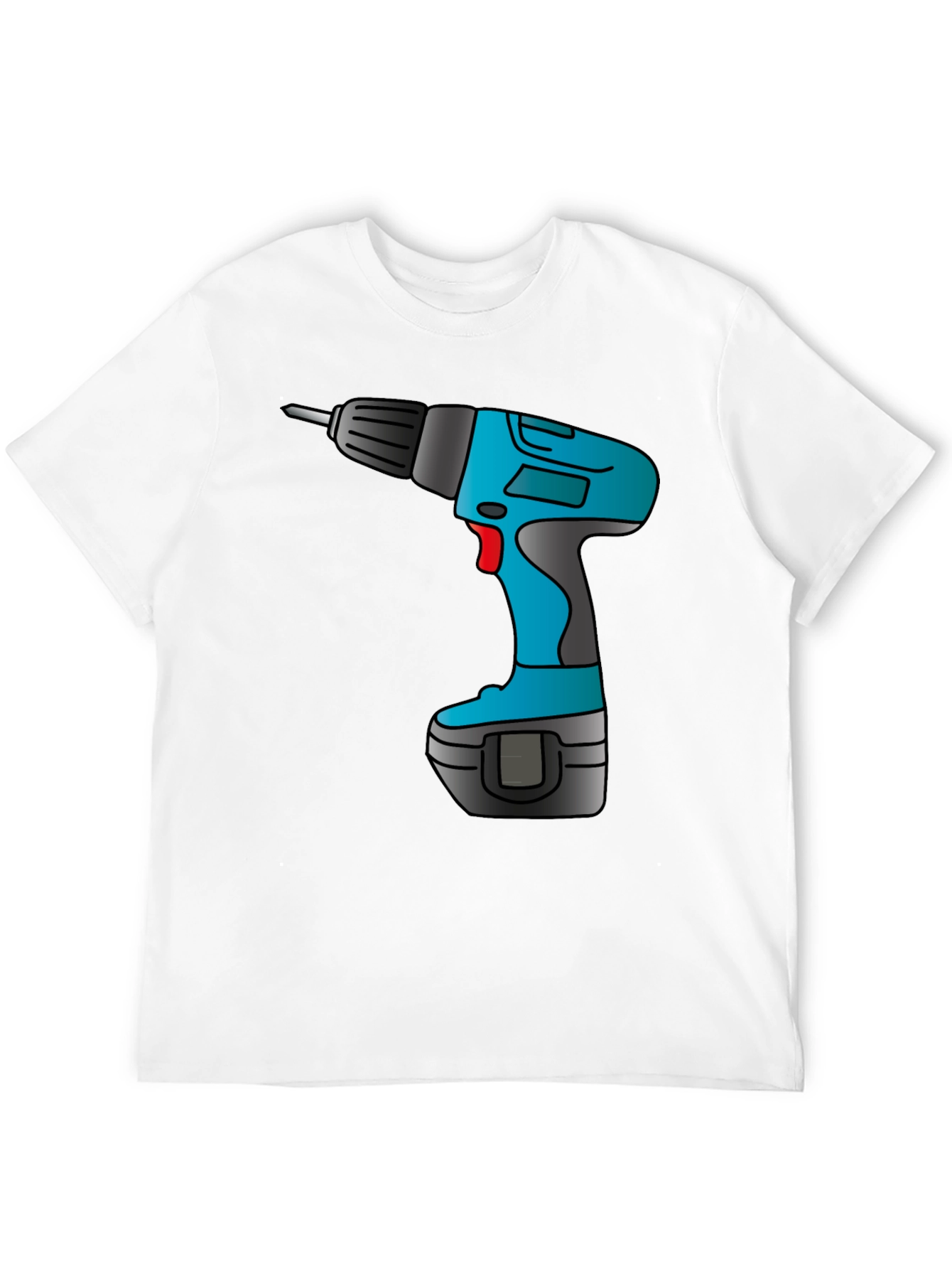 Drill Graphic Tee - Construction Worker Gift
