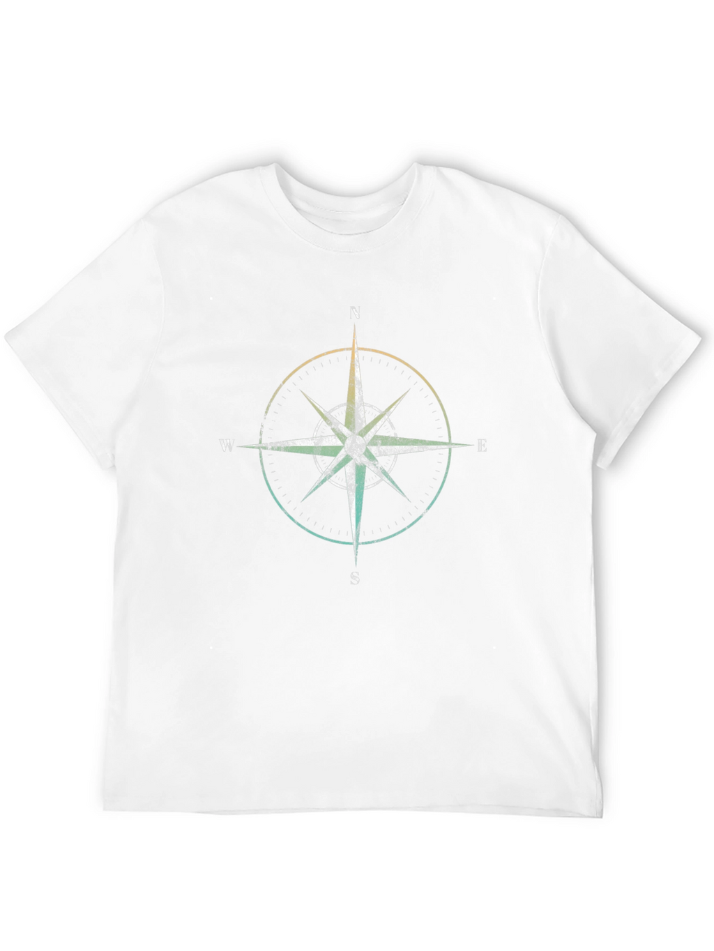 Compass Graphic Tee - Black Cotton Blend