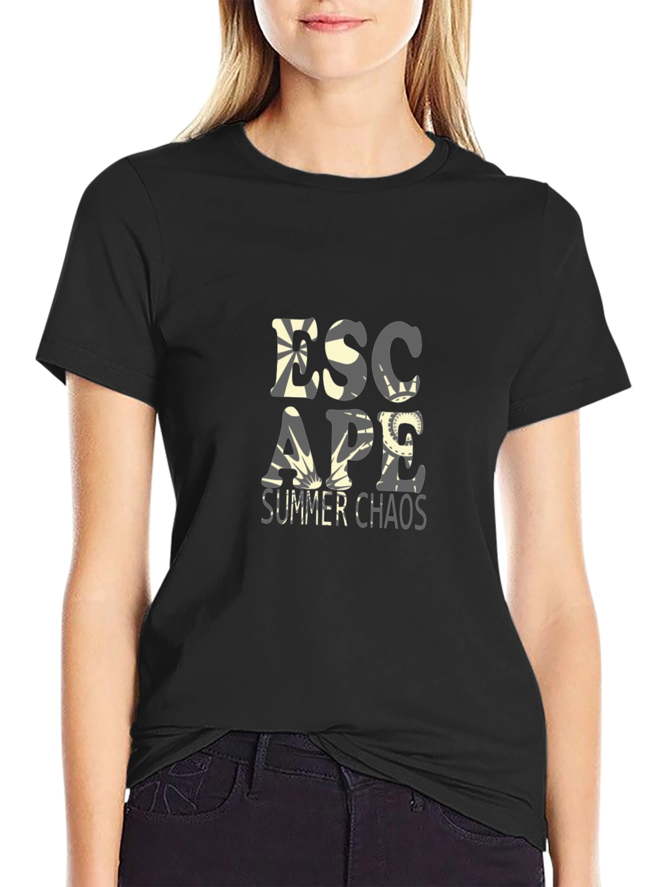 Escape Summer Chaos Graphic T-Shirt