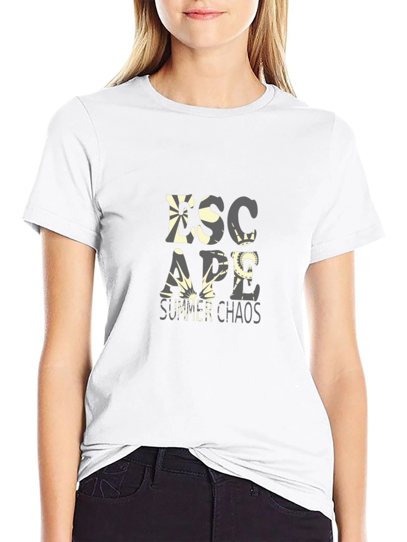 Escape Summer Chaos Graphic T-Shirt