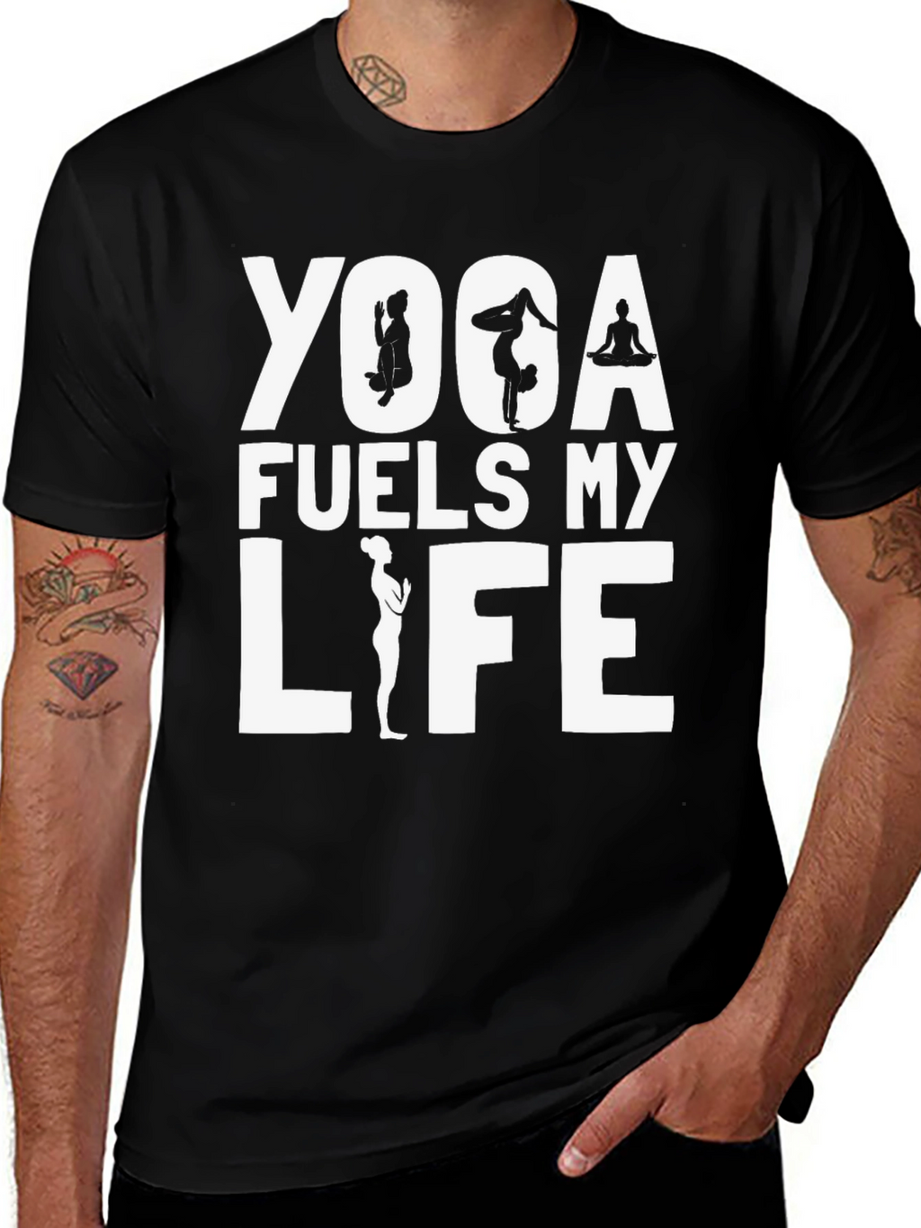 Yoga Fuels My Life T-Shirt Relaxed Fit